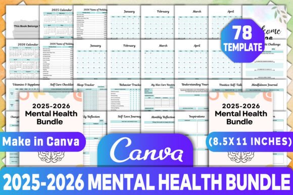 2025-2026 Mental Health Bundle: A Comprehensive Tool for Personal Growth and Wellbeing