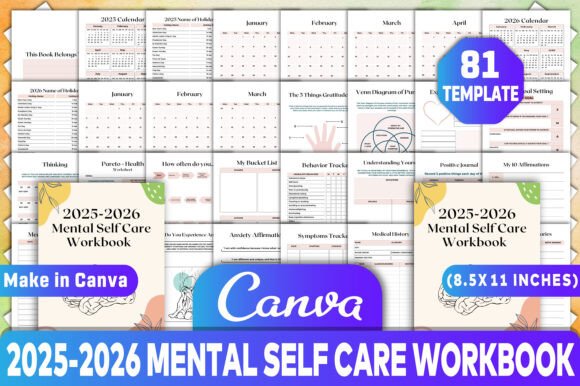 2025-2026 Mental Self Care Workbook
