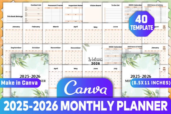 2025-2026 Monthly Planner: A Comprehensive Tool for Organizing Your Year