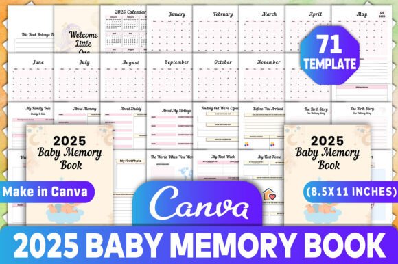 2025 Baby Memory Book: A Practical Guide to Capturing Life’s Precious Moments