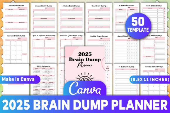 2025 Brain Dump Planner: A Comprehensive Guide to Organizing Your Year