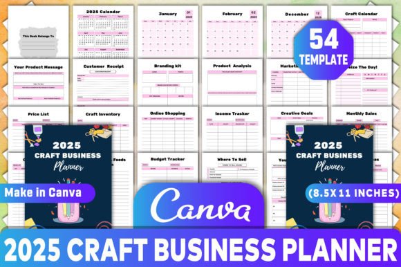 2025 Craft Business Planner: A Comprehensive Tool for Creative Entrepreneurs