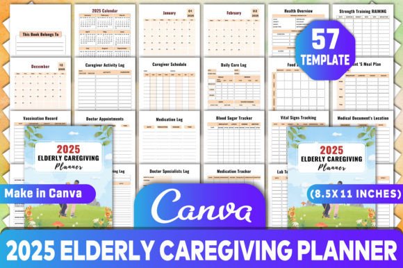 2025 Elderly Caregiving Planner: A Comprehensive Tool for Care Management