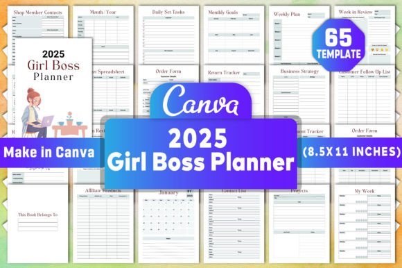 2025 Girl Boss Planner: A Comprehensive Tool for Modern Entrepreneurs