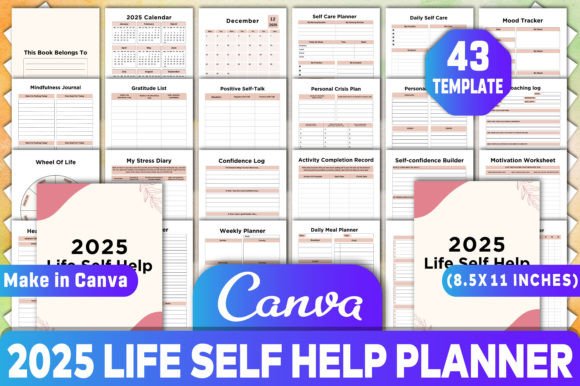 2025 Life Self Help Planner: A Comprehensive Tool for Personal and Professional Growth