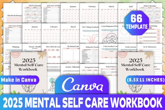 2025 Mental Self Care Workbook: A Comprehensive Guide to Personal Well-Being