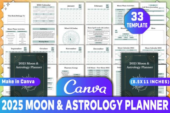 2025 Moon Astrology Planner: A Comprehensive Guide for 2025