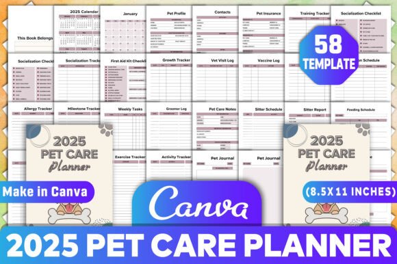 2025 Pet Care Planner: A Comprehensive Guide for Pet Owners