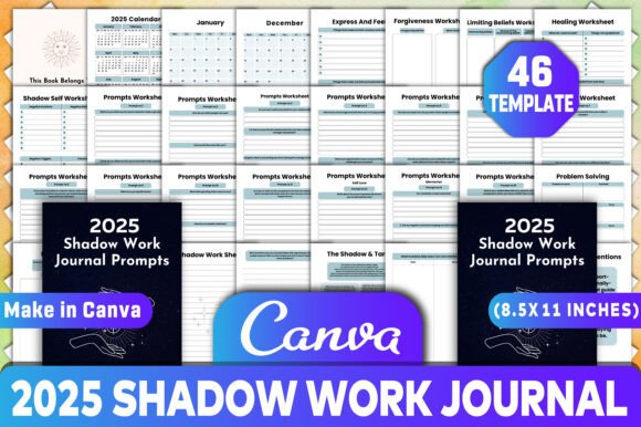 2025 Shadow Work Journal Prompts for Personal Growth and Self-Discovery