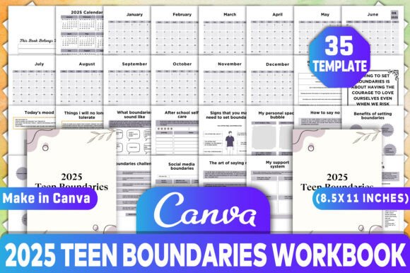 2025 Teen Boundaries Workbook: A Comprehensive Guide to Personal Growth and Self-Discovery
