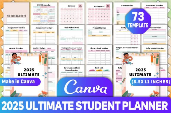 2025 Ultimate Student Planner: Your All-in-One Tool for Academic Success