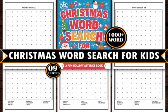 Christmas Word Search Book for Kids: A Festive Tool for Learning and Relaxation