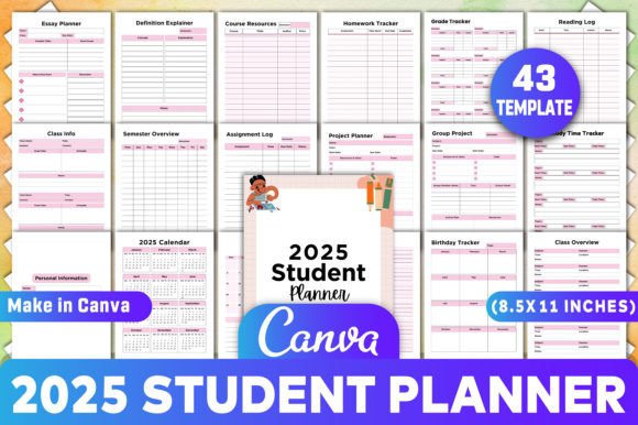 Maximize Your Academic Potential with the 2025 Student Planner