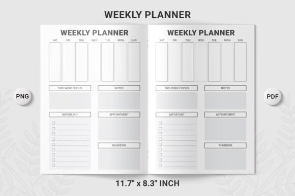 Weekly Planner KDP 01: A Comprehensive Guide to Effective Planning