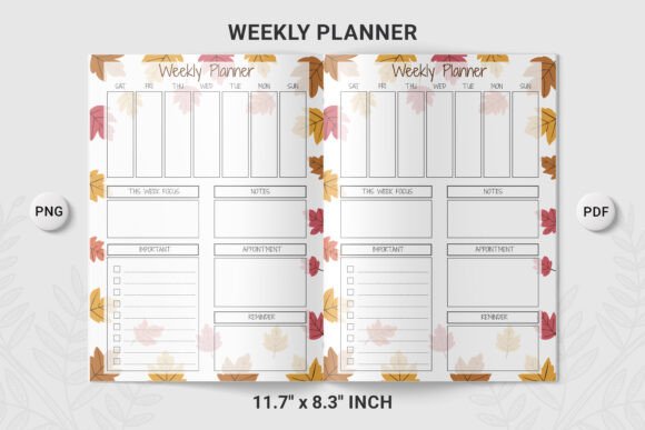 Weekly Planner KDP 09: Your Productivity Tool